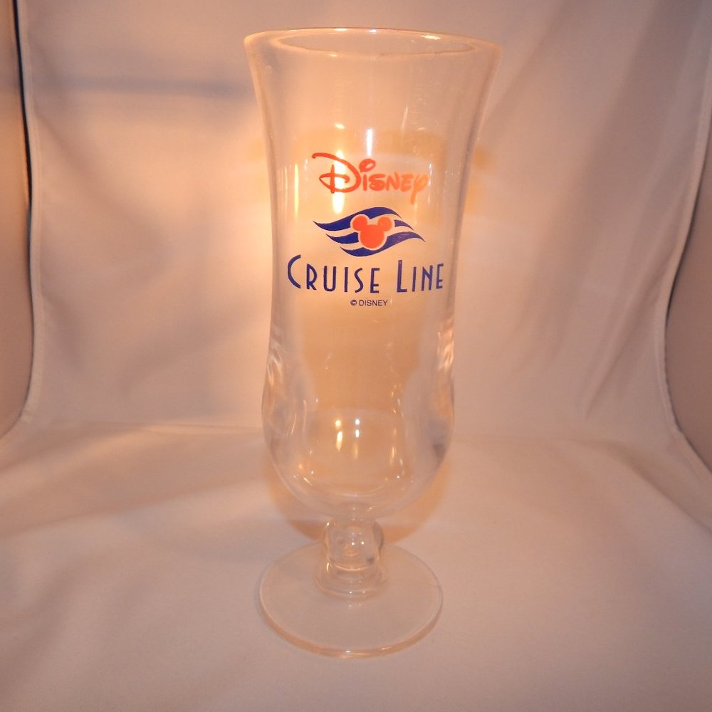 Disney Cruise Line Hurricane Drink Glass
